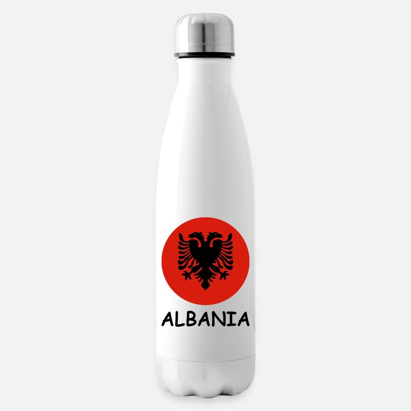 Albanie - Bouteille isotherme - blanc