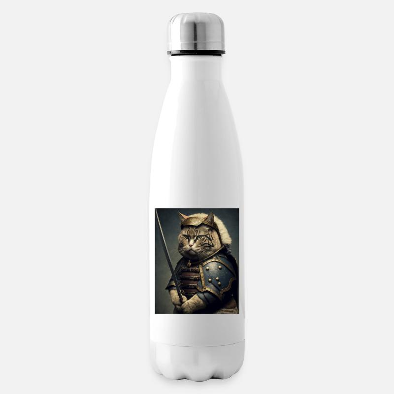 chatmurai 18 - Bouteille isotherme - blanc