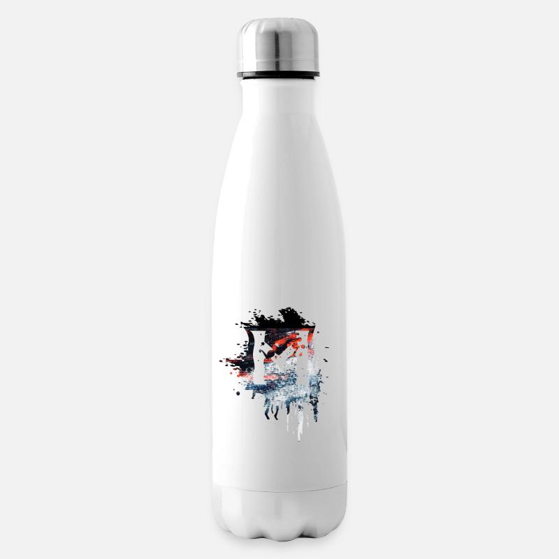 M - Insulated Water Bottle - white