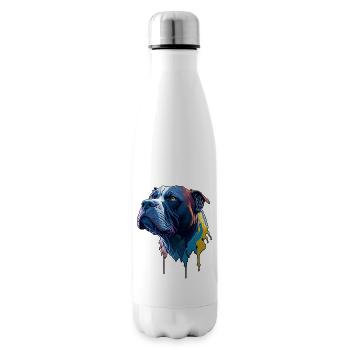 Colorful Dog - Isolierflasche - Weiß - Rechts