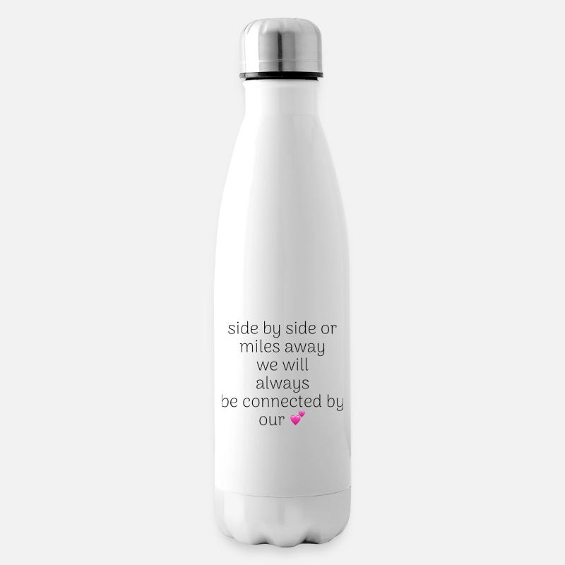 Beste Freunde - Isolierflasche - Weiß