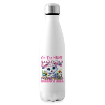 EASTER BUNNY "Happy Easter" - Insulated Water Bottle - white - Right