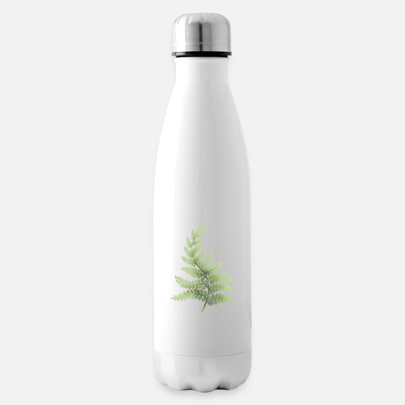 Fasan Pflanze - Isolierflasche - Weiß