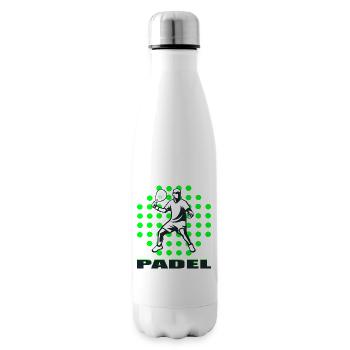 Padel - Bouteille isotherme - blanc - Droite