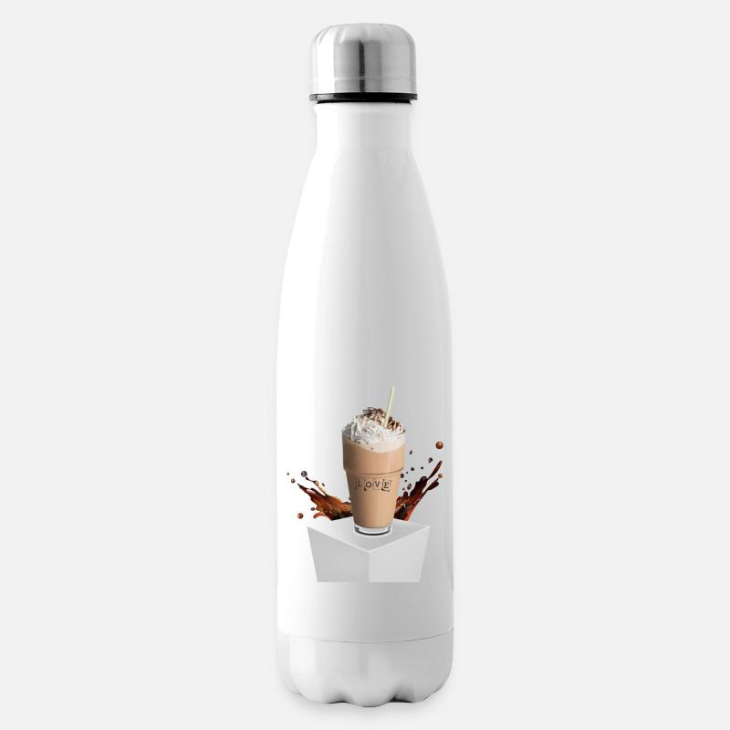 love kakao - Isolierflasche - Weiß
