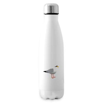 Hamburg Seagull - Insulated Water Bottle - white - Right