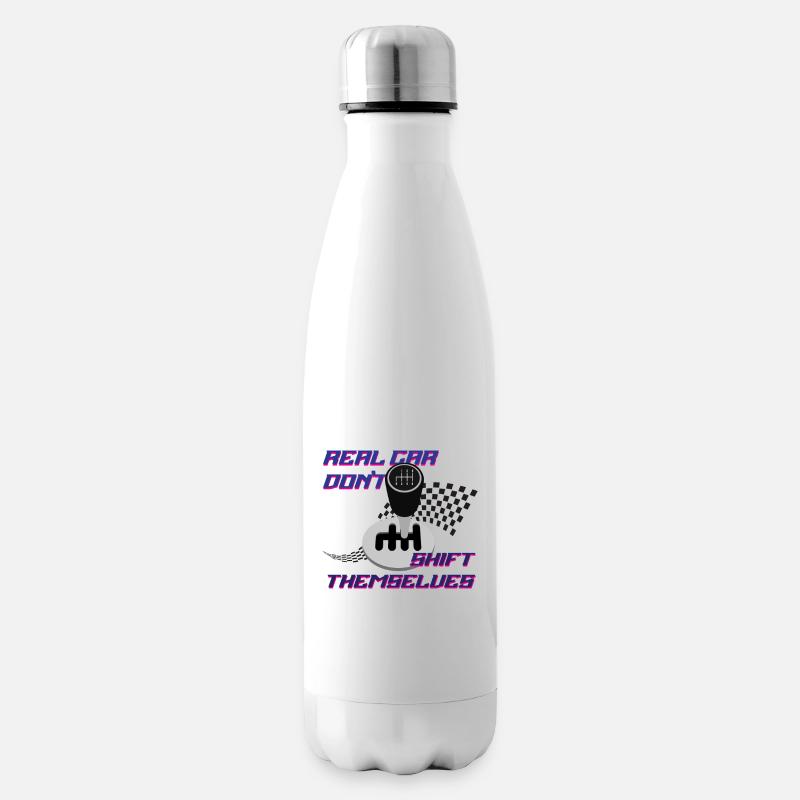 Real Car Shift Themes - Isolierflasche - Weiß