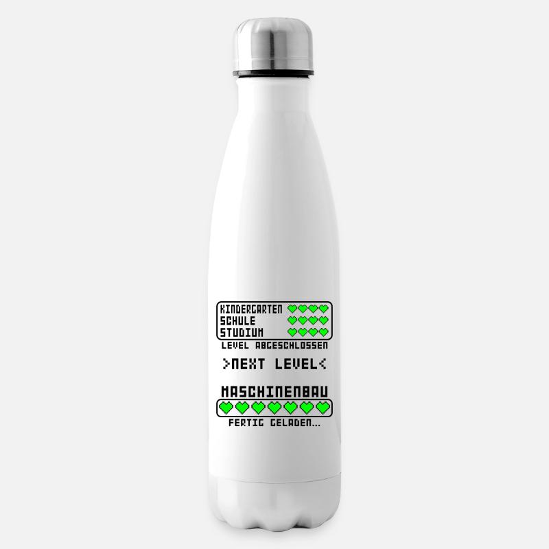 Maschinenbau Studium bestanden - Isolierflasche - Weiß
