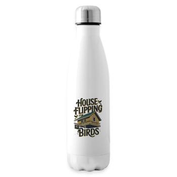 House Flipping für Vögel - Isolierflasche - Weiß - Rechts