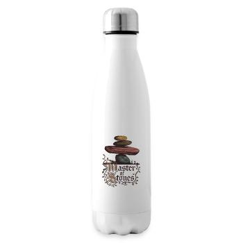 Master Of Stones - Insulated Water Bottle - white - Right