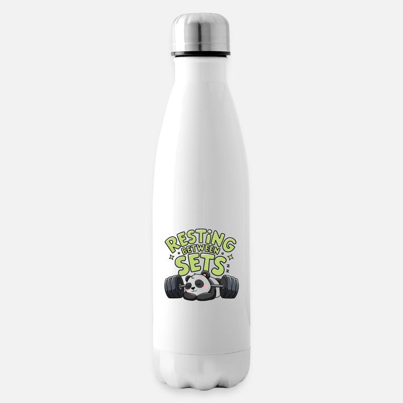 Repos entre les séries - Bouteille isotherme - blanc