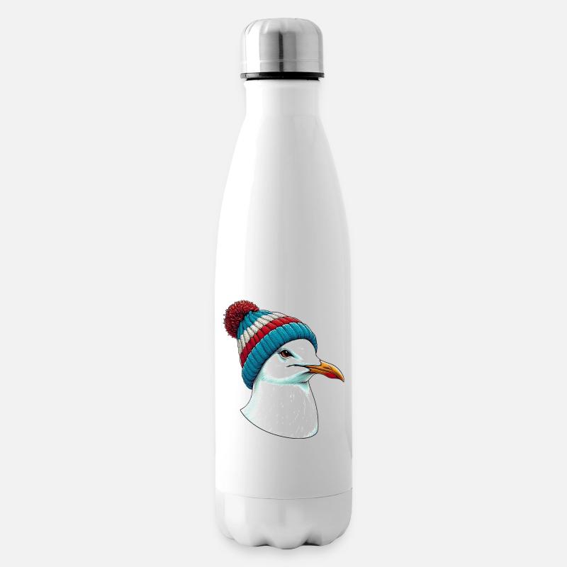 Möwe - Isolierflasche - Weiß