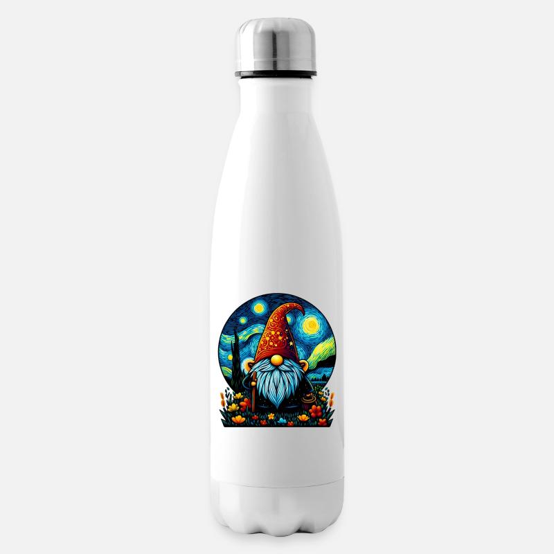 Gnom - Isolierflasche - Weiß