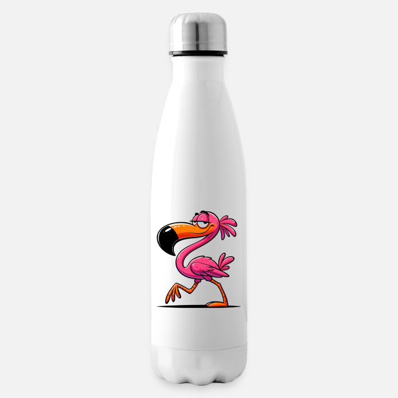 Flamant - Bouteille isotherme - blanc