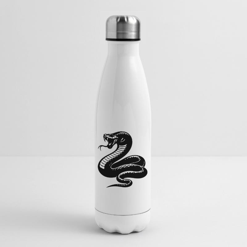 Silhouette du python serpent Bouteille isotherme