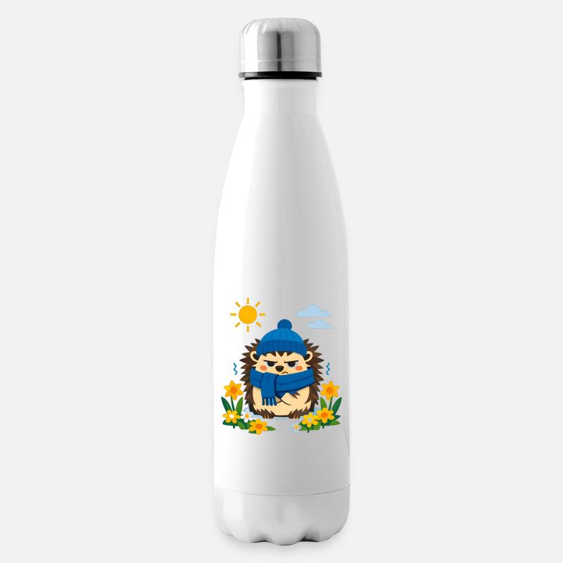 Frühling? Nicht bestellt! - Isolierflasche - Weiß