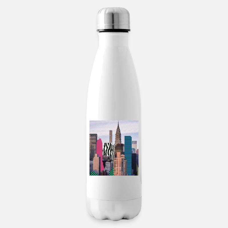 nyc - Isolierflasche - Weiß