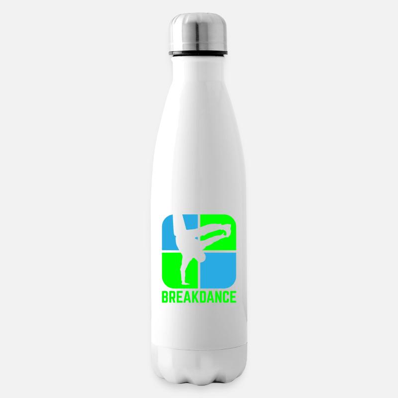 Breakdance - Bouteille isotherme - blanc