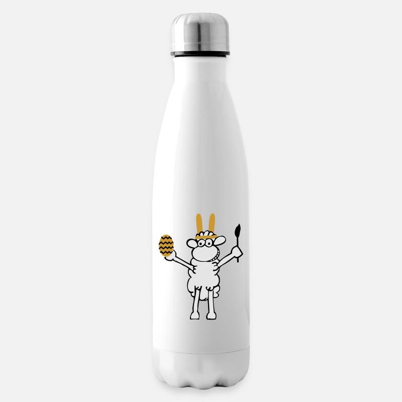 Eastersheep - Insulated Water Bottle - white