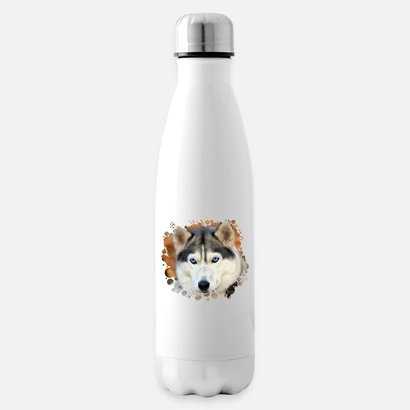 Husky - Isolierflasche - Weiß