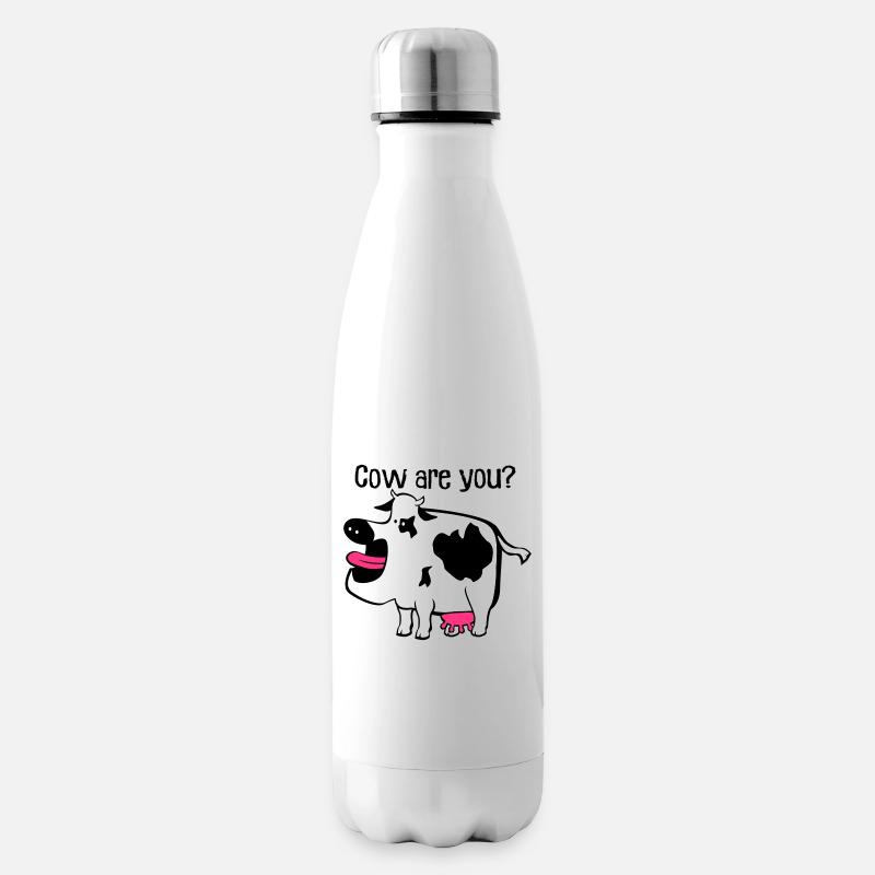 Kuh sind Sie? - Isolierflasche - Weiß