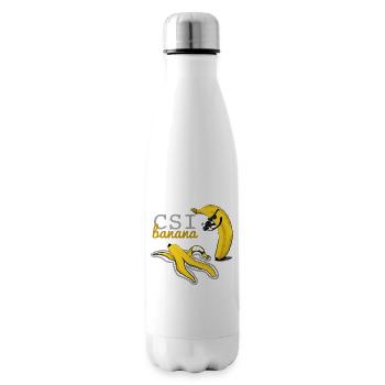 Banana crime hyena - Insulated Water Bottle - white - Right