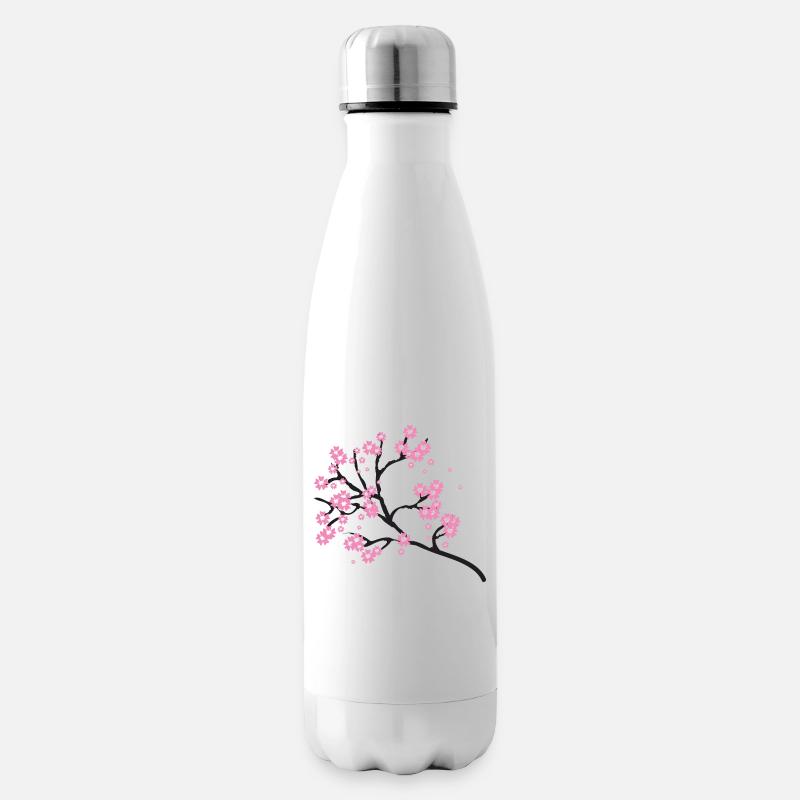 Belles fleurs! - Bouteille isotherme - blanc