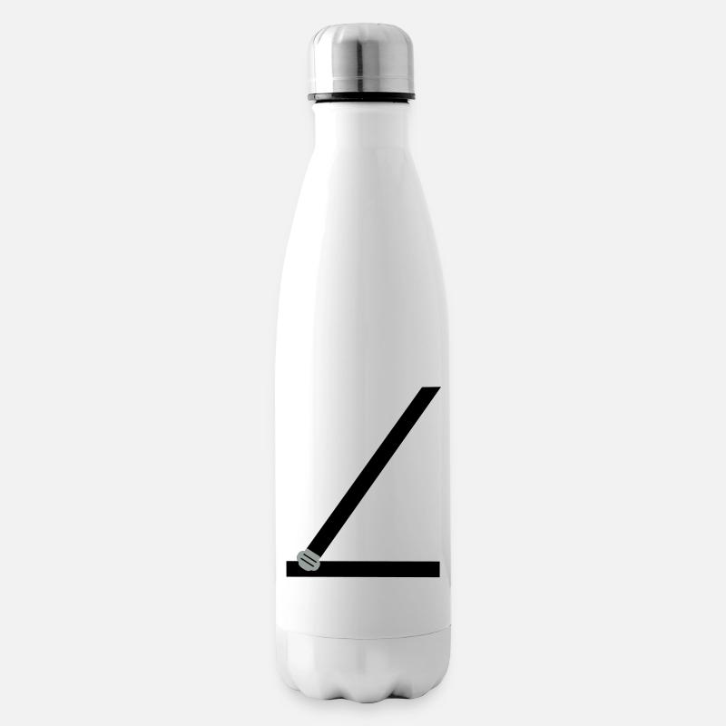 Anschnallgurt - Isolierflasche - Weiß