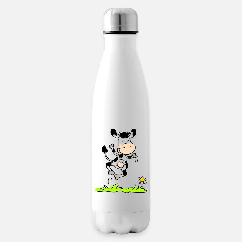 Joyious Cow - Bouteille isotherme - blanc