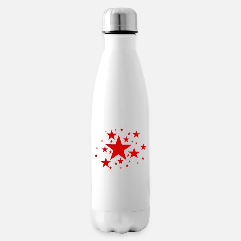 Star cluster - Insulated Water Bottle - white