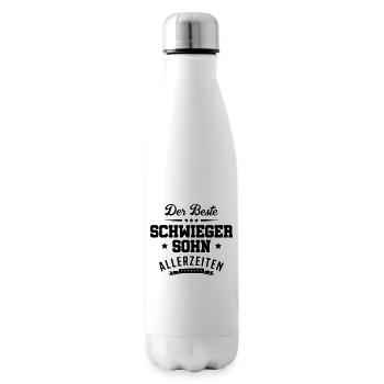 schwiegersohn der beste - Isolierflasche - Weiß - Rechts