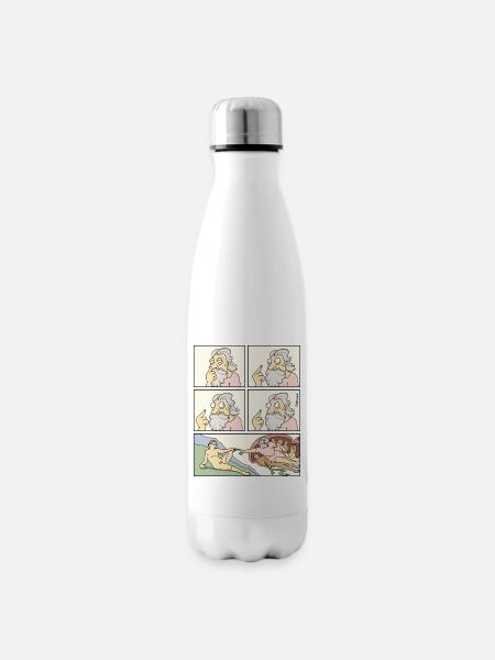 4218 StattEva - Isolierflasche - Weiß