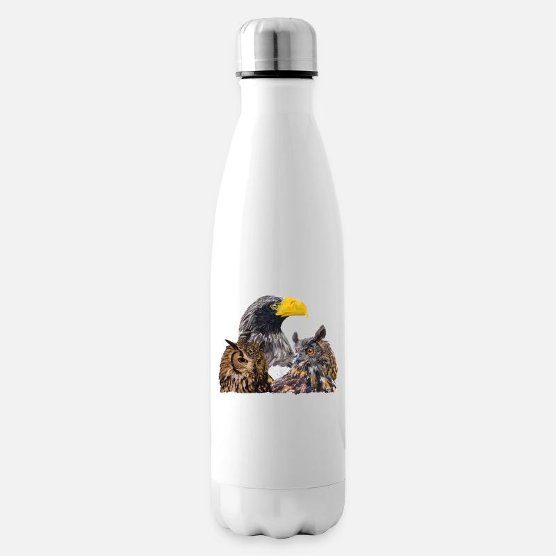 Raptors - Insulated Water Bottle - white