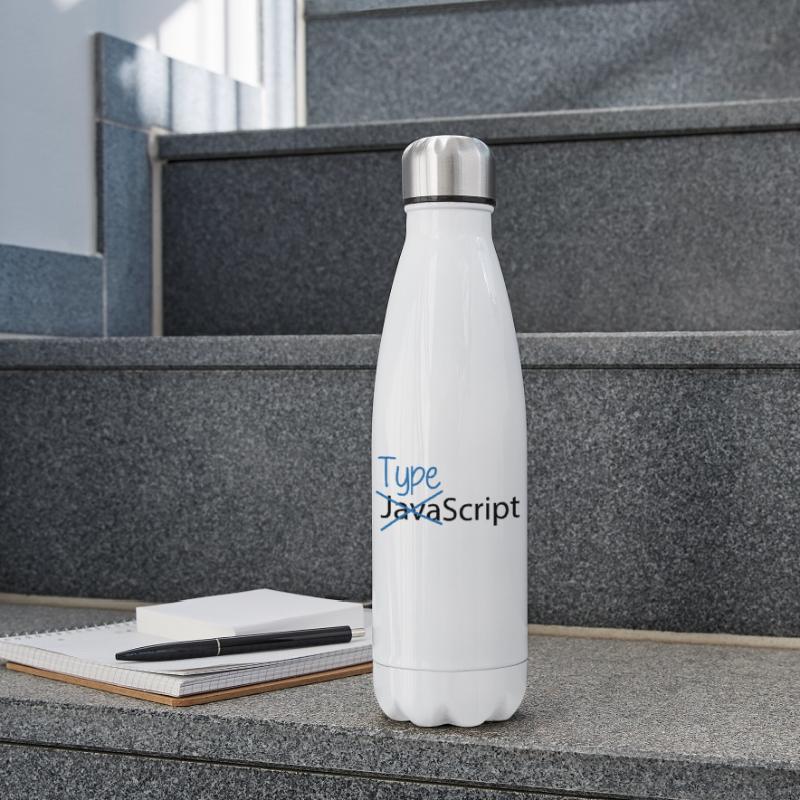 Typescript over Javascript Isolierflasche