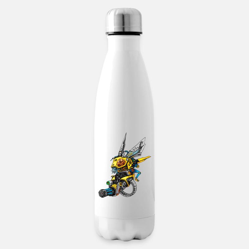 Graver la guêpe - Bouteille isotherme - blanc