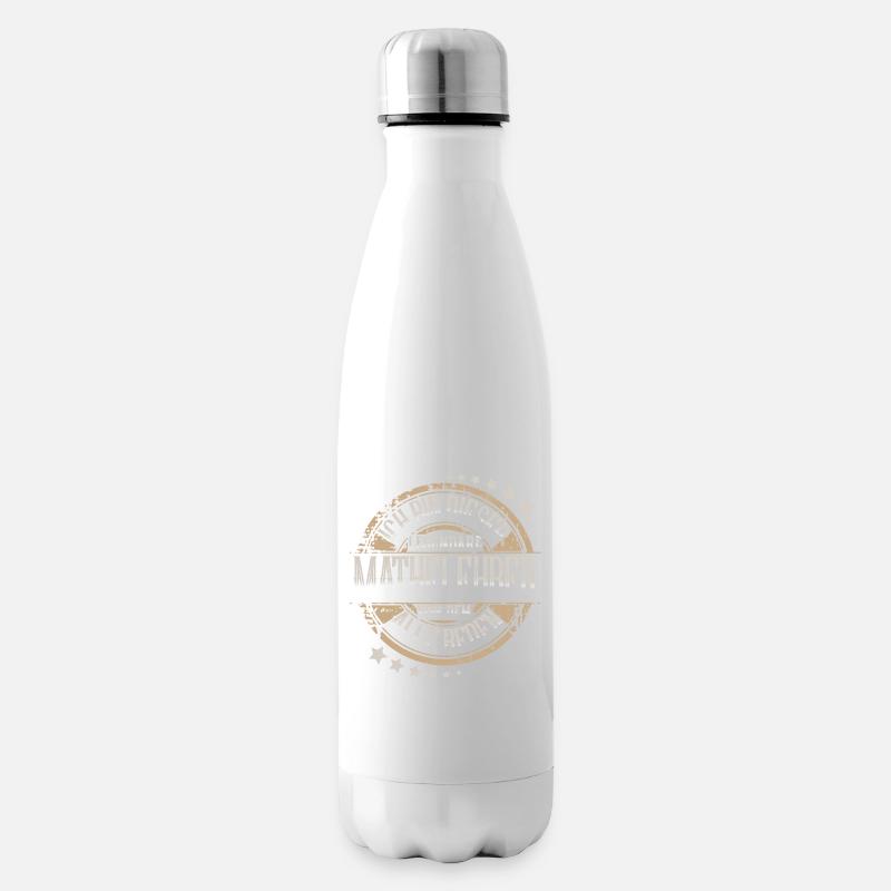 Mathelehrer - Isolierflasche - Weiß