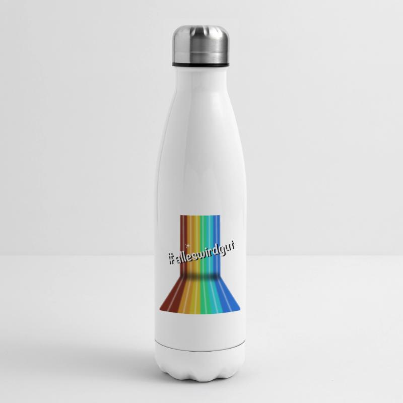 #alleswirdgut Alles wird gut Spruch Statement Isolierflasche