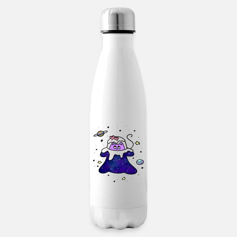 Spacecat - Isolierflasche - Weiß