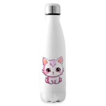Baby Cat - Insulated Water Bottle - white - Right