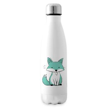 Zozo, der kleine Fuchs - Isolierflasche - Weiß - Rechts