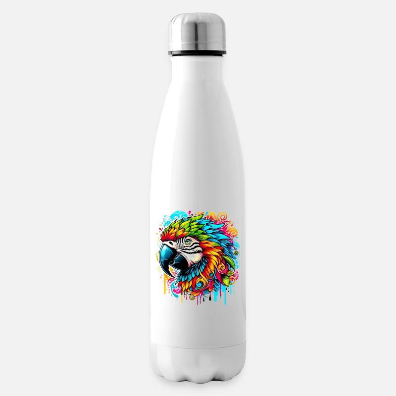 Perroquet - Bouteille isotherme - blanc