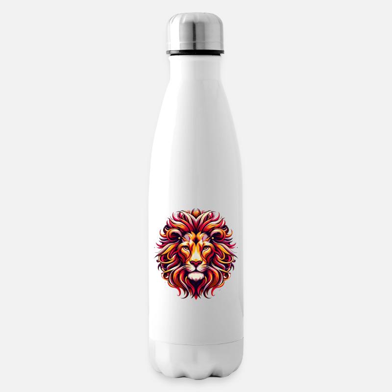 Lion - Bouteille isotherme - blanc
