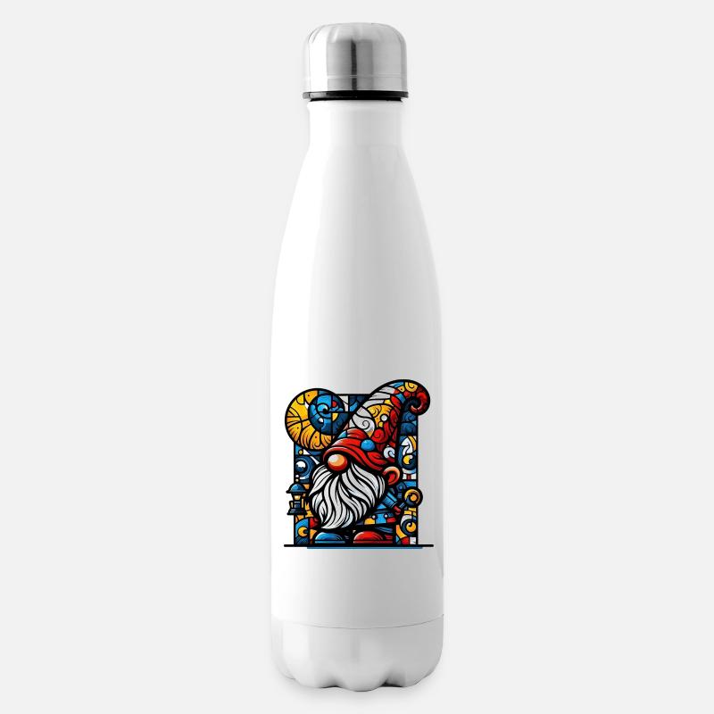 Gnom - Isolierflasche - Weiß
