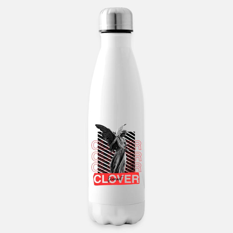 Clover engel - Isolierflasche - Weiß
