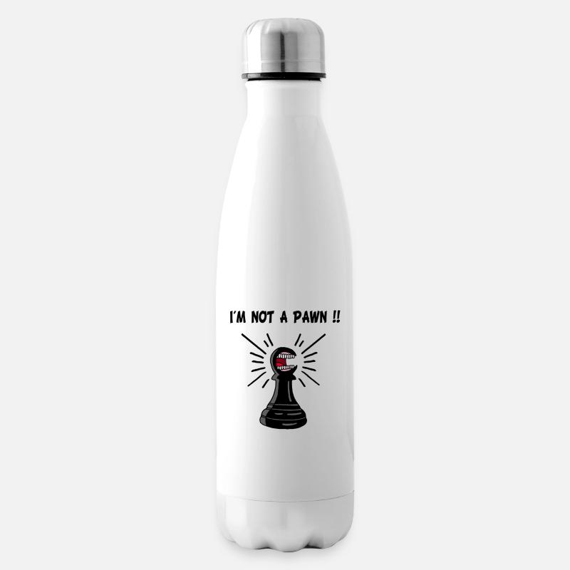 Der Rebellenbauer - Isolierflasche - Weiß