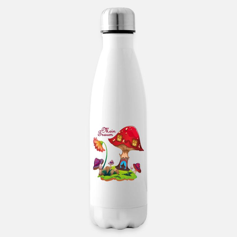 Märchenwald  Traumhaus - Isolierflasche - Weiß