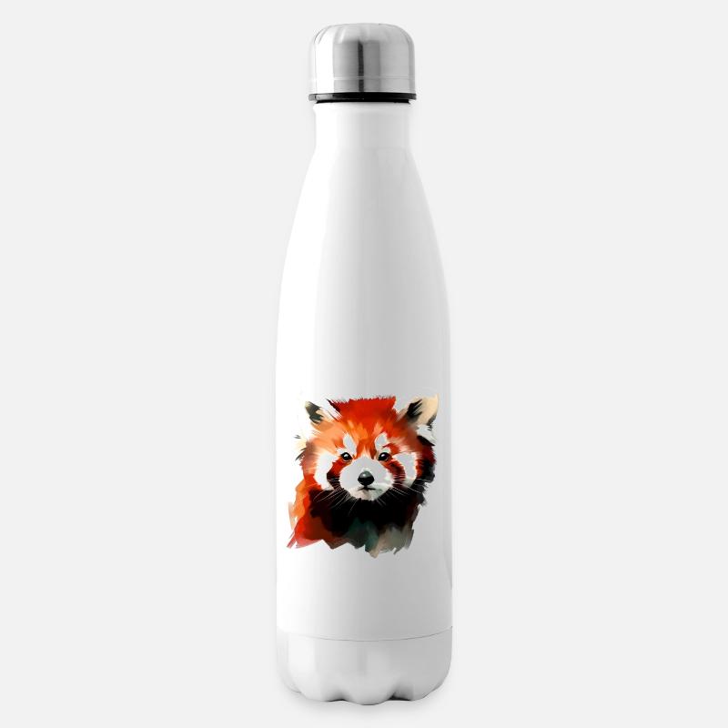 petit panda - Bouteille isotherme - blanc