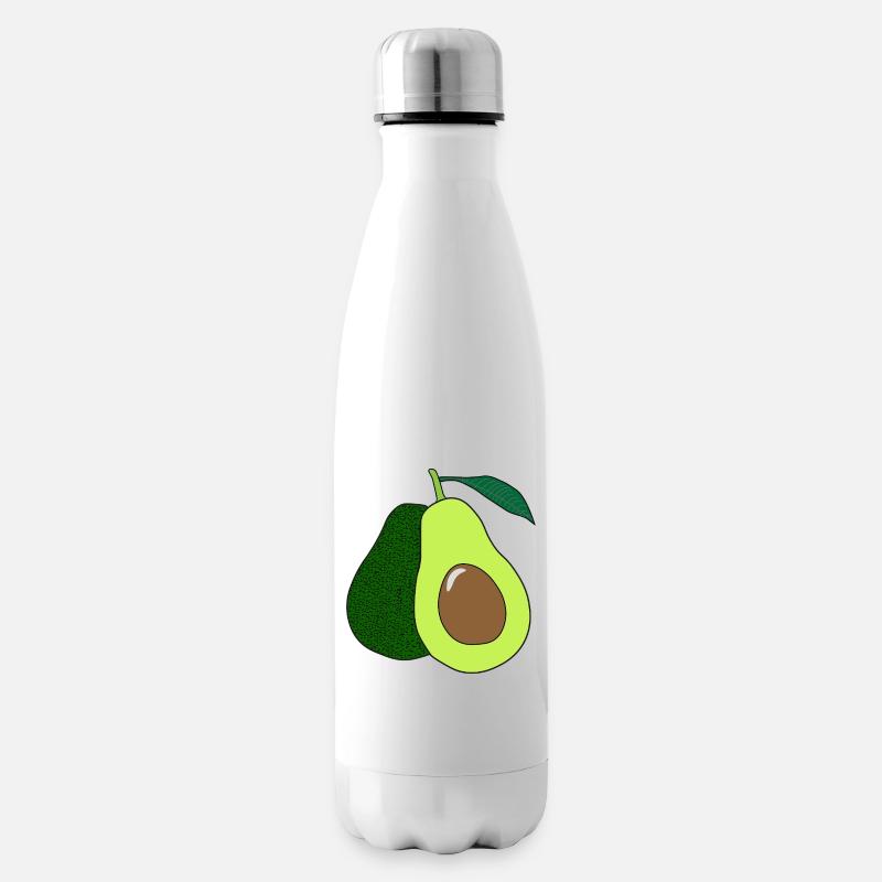 Avocado_Print - Bouteille isotherme - blanc