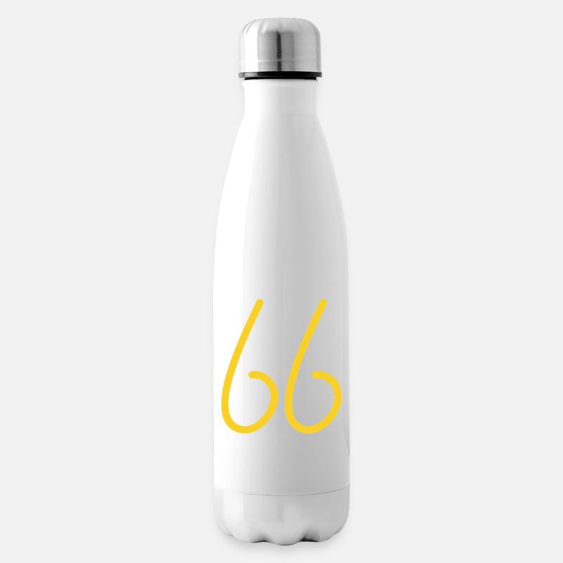 66 - Isolierflasche - Weiß