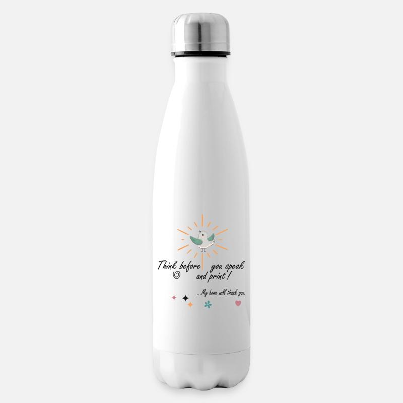 Think - Isolierflasche - Weiß